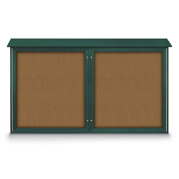 Open Faced Traditional Rounded Corkboard